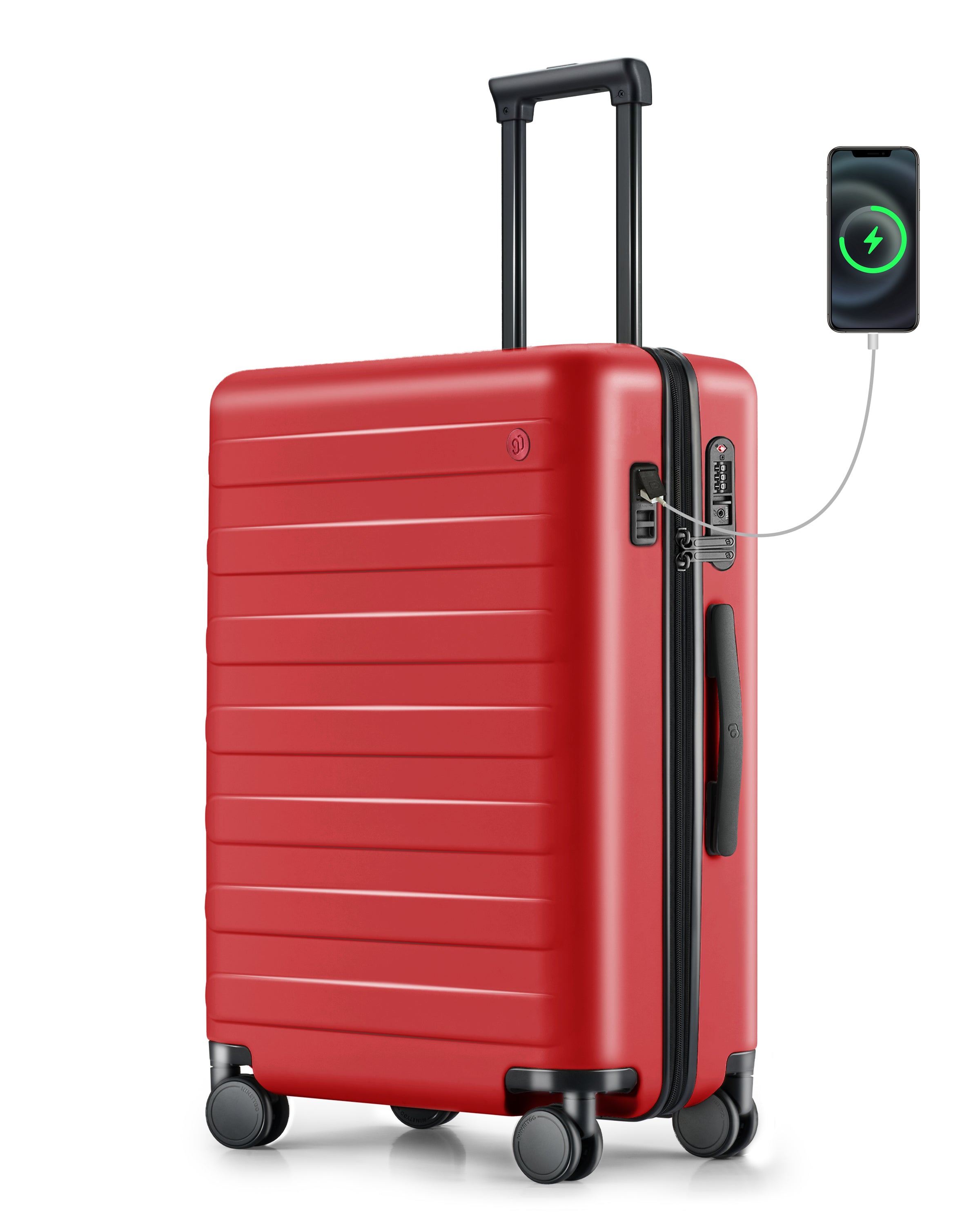 Rhine Pro Plus Collection | Hardside 20 Inch Carry-on with USB Port