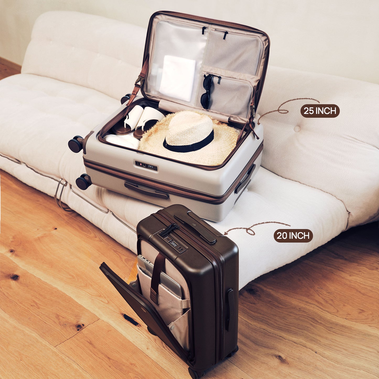 NINETYGO Coffee Journey Collection 20IN Luggage